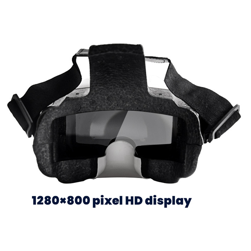 Fpv Drone Goggles - 5.8G-FPV-Glasses-7 pulgadas-Receptor de pantalla-1280X800-40CH--Compatible-FPV-Video-Glasses-Para-FPV-Drones-EU-Plug Y47A