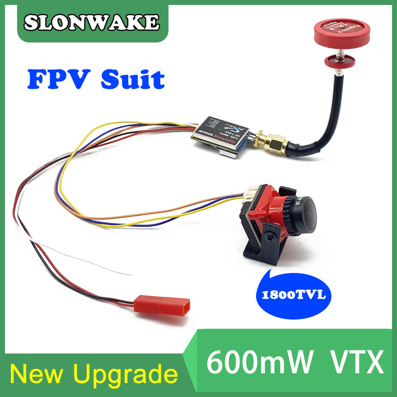 5,8G 48CH 600mW VTX-CAM ajusta - Fpv Drone Frame reseña y precio