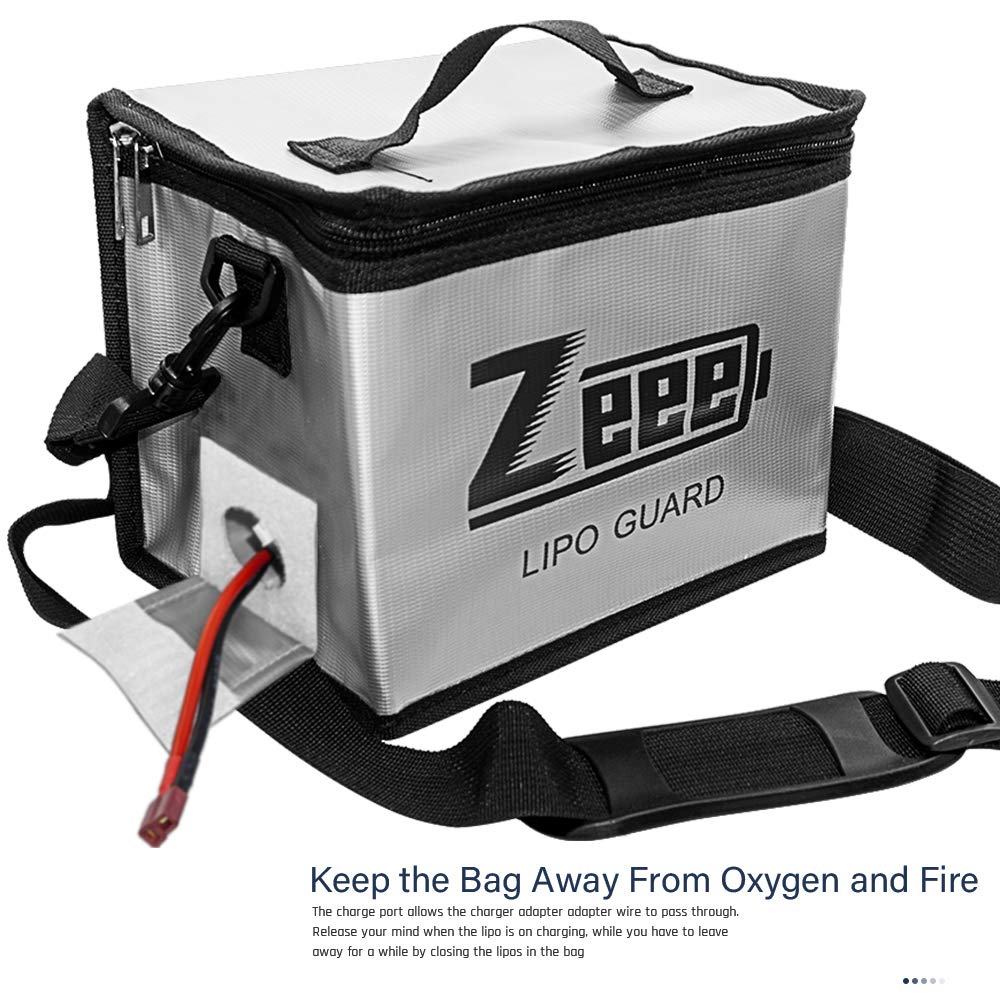 Zeee Lipo bolsa segura para ba - Fpv Drone Bag reseña y precio