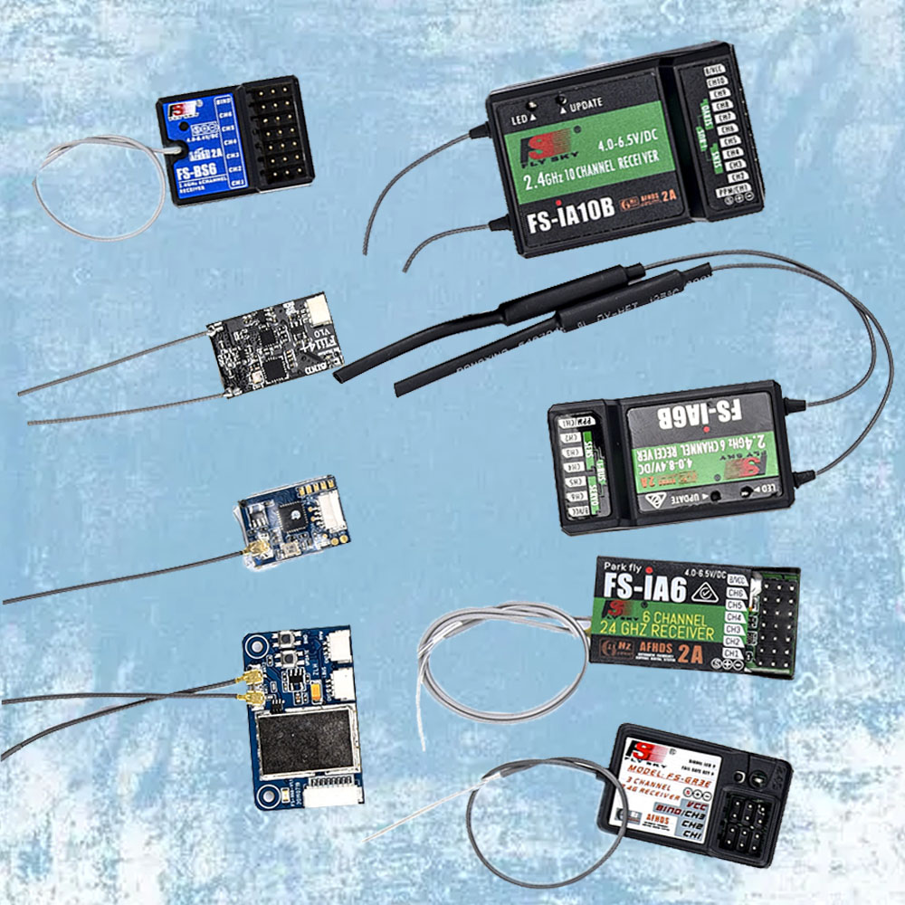 Flysky RC Receiver FS-IA6 IA6B - Fpv Drone Battery reseña y precio