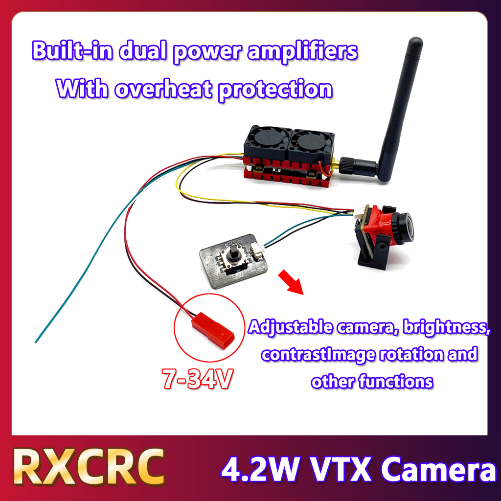 RXCRC 5,8G 48CH 4,2 W transmis - Fpv Drone Frame reseña y precio