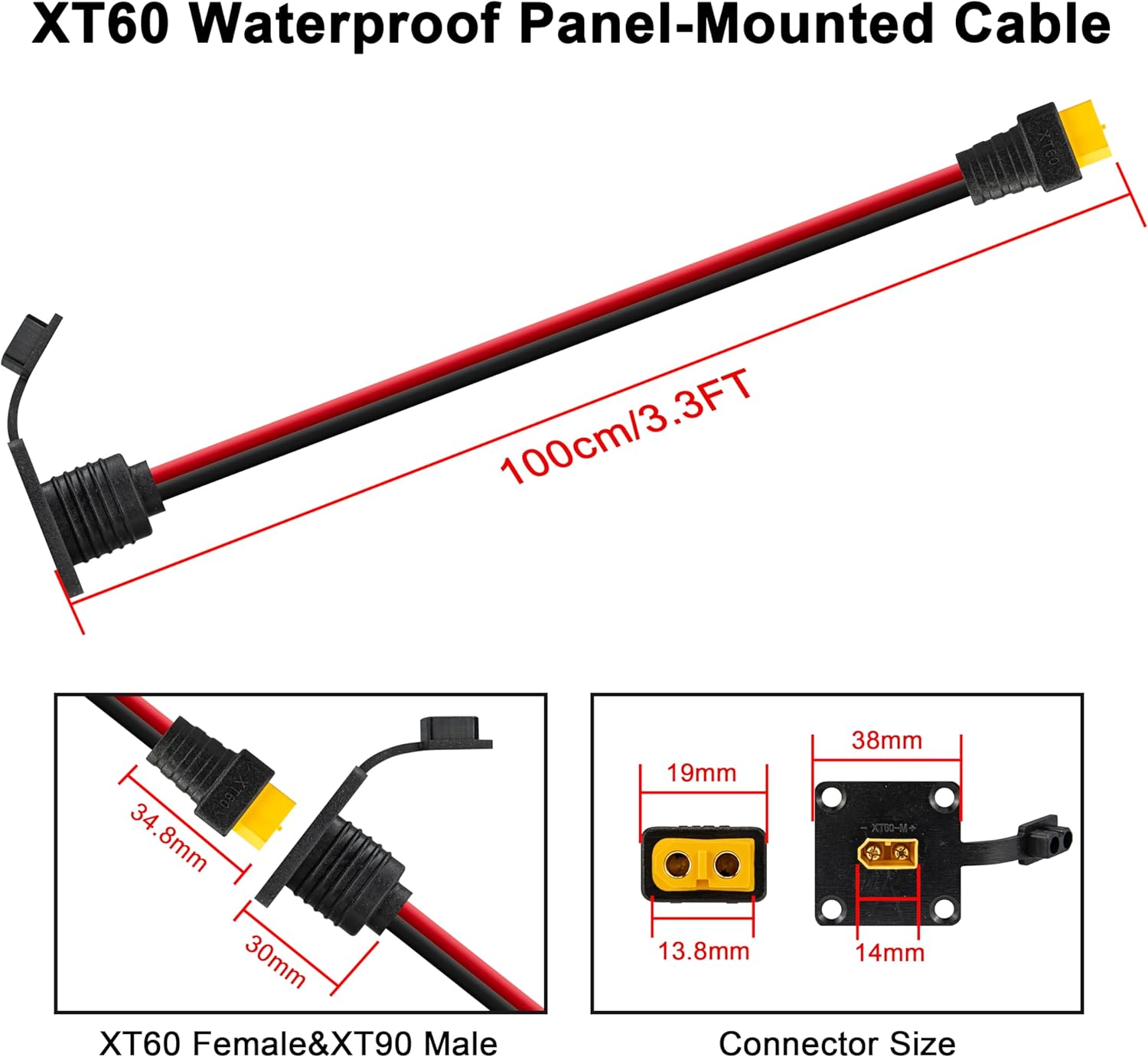 Cable de Montaje en Panel JMUY - Fpv Drone Charger reseña y precio
