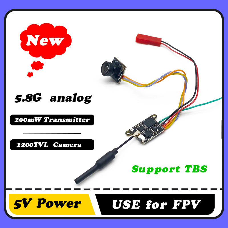 SLONWAKE 5,8G 1200TVL cámara F - Fpv Drone Frame reseña y precio
