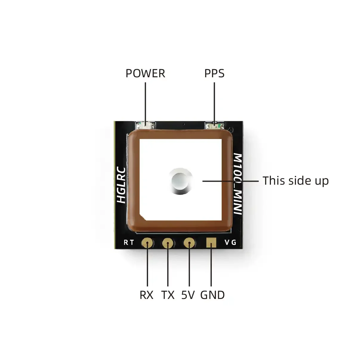 Módulo GPS Mini HGLRC M100, Ch - Fpv Drone Antenna reseña y precio