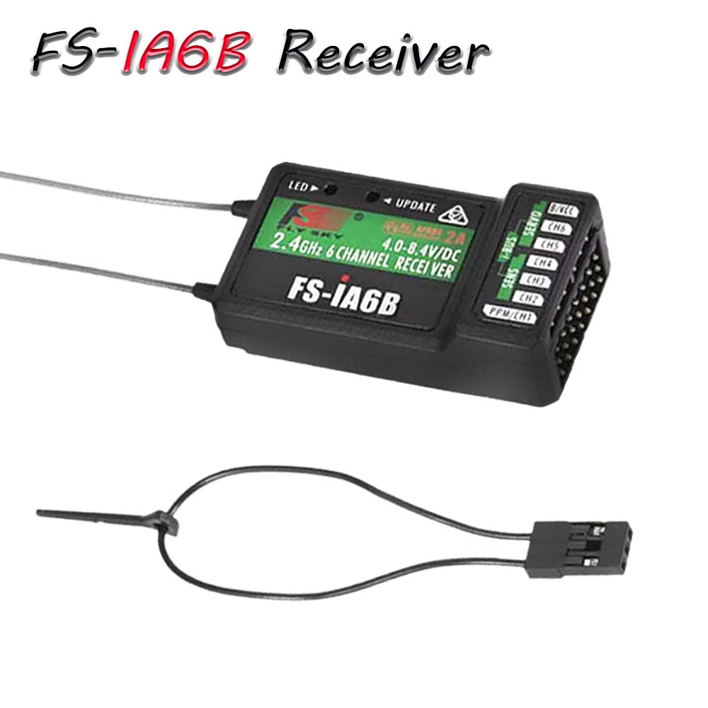Sistema de Radio FS-i6 6CH 2.4 - Fpv Drone Battery reseña y precio