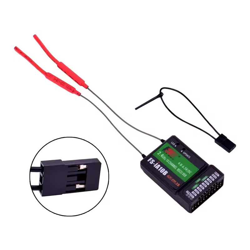 Receptor Flysky FS-iA10B 2.4G  - Fpv Drone Transmitter reseña y precio